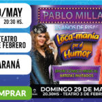 ESPECTÁCULOS |   Pablo Millan presenta Loca-manía por el humor