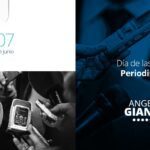 *Ángel Giano saludó a las y los periodistas en su día*