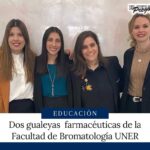 BORDET | Educación: Se recibieron las cuatro primeras farmacéuticas de la Facultad de Bromatología UNER⁣