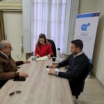 DANIEL ROSSI SE REUNIÓ CON LA SECRETARIA PROVINCIAL DE ENERGÍA. Analizan extender la red de gas natural en Santa Elena