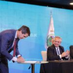 San Luis | El Presidente de la Nación Alberto Fernández destacó el trabajo realizado por el titular del ENOHSA Enrique Cresto