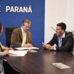 Leconte y Cazorla del Copnaf y Bahl de la Municipalidad de Paraná refuerzan sus políticas para la niñez y la adolescencia