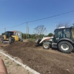 EL INTENDENTE DANIEL ROSSI RECORRIÓ OBRAS Y DIALOGÓ CON VECINOS DE BARRIO HIPÓDROMO
