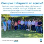 Nogoyá | Daniel Koch | Siempre trabajar en equipo es mejor