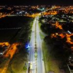 GESTIÓN ADAN BAHL | Instalan luminarias led en uno de los ingresos a Paraná