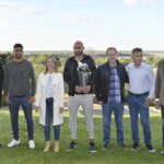 Adan Bahl, Laura Stratta y Gustavo Bordet recibieron al plantel de Patronato en el Centro Provincial de Convenciones