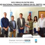 DANIEL KOCH | VIALIDAD NACIONAL FINANCIA OBRAS EN EL DEPTO. NOGOYA