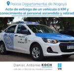 DANIEL KOCH | Acto de entrega de un nuevo vehículo y reconocimiento al personal ascendido y retirados