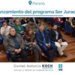 DANIEL KOCH: LANZAMIENTO DEL PROGRAMA SER JURADO