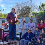 DANIEL ROSSI RECORRIÓ EL BARRIO FÁTIMA Y FUÉ RECIBIDO POR MÁS DE 300 VECINOS