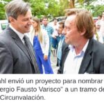 Adan Bahl quiere homenajear a Sergio Fausto Varisco en un tramo de la Circunvalación de la ciudad