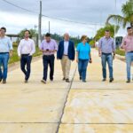 AVANZAN LAS OBRAS DE PAVIMENTACIÓN, MEJORAS Y MODERNIZACIÓN DEL PARQUE INDUSTRIAL DE CONCORDIA