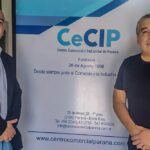 PARANÁ: Reunión del titular del Centro Comercial e Industrial de Paraná con el presidente del bloque de concejales de La Libertad Avanza