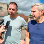Frigerio y Davico recorrieron las zonas inundadas de Gualeguaychú