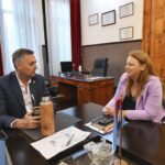 DIPUTADOS: El Presidente de la HCDER Gustavo Hein recibió a Clarisa Sack titular del Copnaf