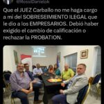 *Daniel Rossi: “Que el Juez Walter Carballo no me haga cargo a mí del SOBRESEIMIENTO ILEGAL que le dió a los empresarios”*