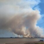 INCENDIAN ISLAS ATRAS DEL TUNEL SUBFLUVIAL