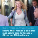 TRANQUILA LA LISTA DE LA CARNICERÍA | KARINA MILEI COMPRÓ 0 MILLONES DE CARNE PARA OLIVOS Y LA ROSADA