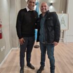 El presidente del bloque de LLA Paraná acompañó el reconocimiento a Walter Andrade