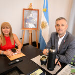 Hein analizó la agenda legislativa con la diputada Romero