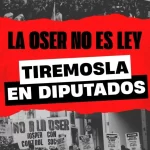 “Que crezca la movilización”: La izquierda llama a DIPUTADOS a frenar el proyecto de ley OSER