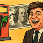 Mientras Milei celebra la baja de la inflación, la nafta sube por cuarta vez en 32 días: ¿a quién quieren convencer?