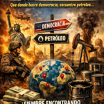 Qué suerte que tiene Estados Unidos… que donde busca democracia, encuentra petróleo