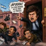 CHAU DEMOCRACIA Y CHAU LIBERTAD DE PRENSA: JAVIER MILEI CERRÓ LA CASA ROSADA: EL PRESIDENTE QUE LE DECLARÓ LA GUERRA A LA PRENSA