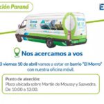 Enersa acerca su Oficina Móvil al barrio El Morro de Paraná